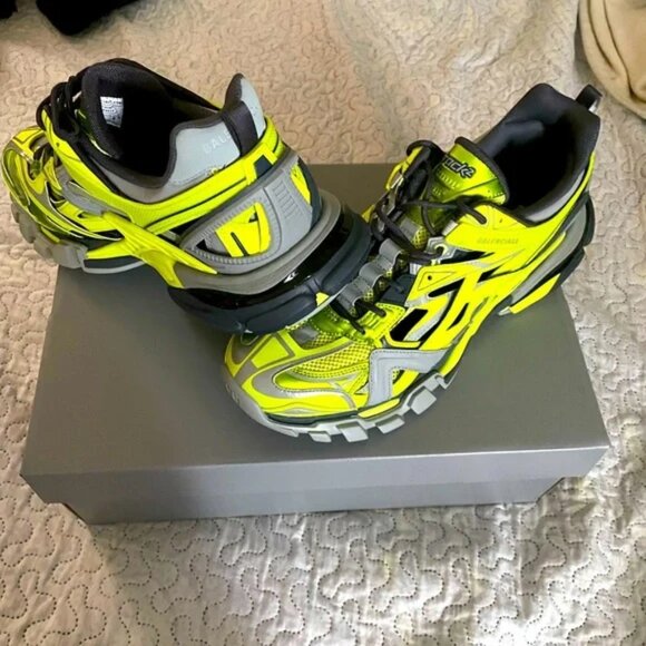 Balenciaga Track.2 GREEN/Gray Size 11 US - Picture 2 of 4
